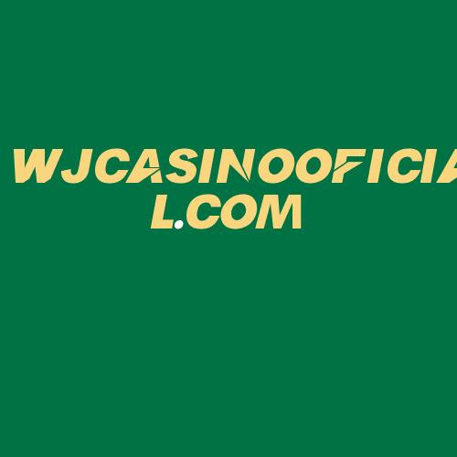 Logo da WJCASINOOFICIAL